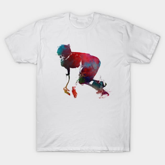 American football player #football #sport T-Shirt by JBJart